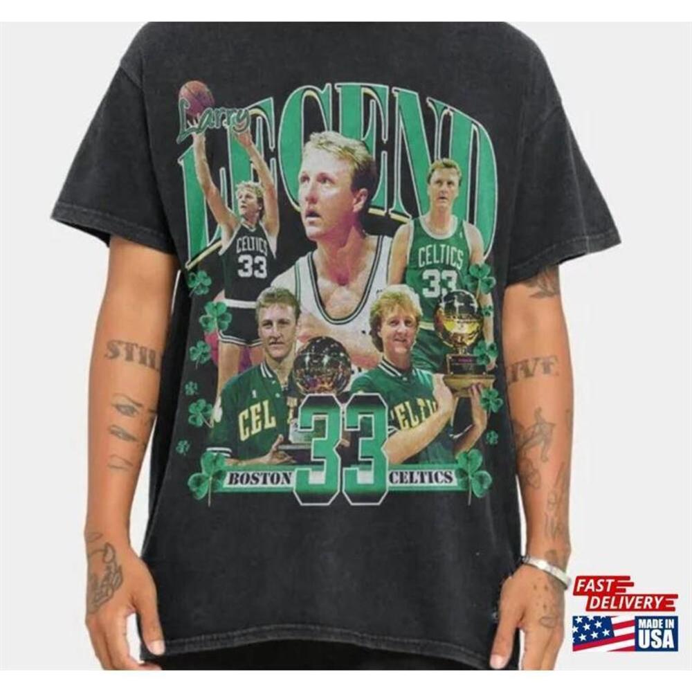Larry Bird B0Ston Celtics Nba Shirt Classic